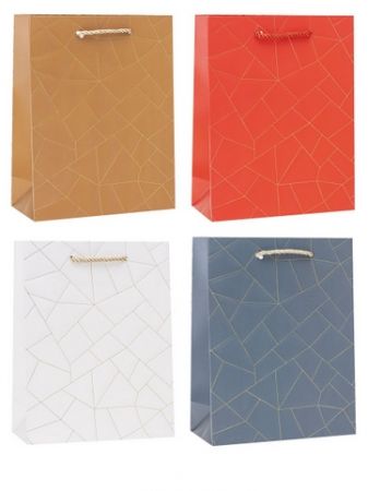 Dárková taška – Elegantní geometrický design