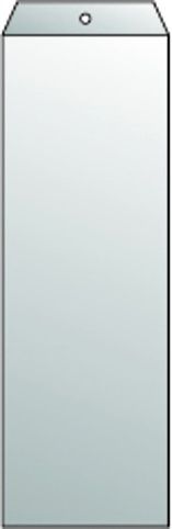 Průhledný obal skladové karty 2-017