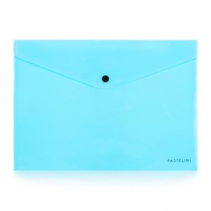 Psaníčko s drukem A4 PASTELINI modrá 