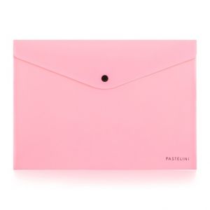 Psaníčko s drukem A4 PASTELINI růžová 