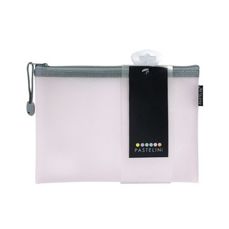 Obálka se zipem síťovaná A5 PASTELINI růžová 