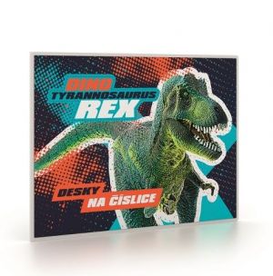 Desky na číslice Premium Dinosaurus 