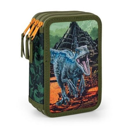 Penál 3 p. prázdný Jurassic World