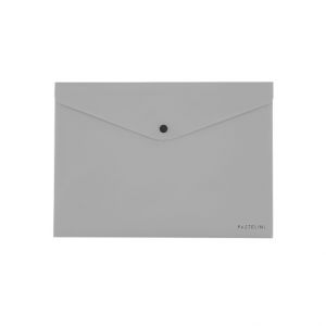 Psaníčko s drukem A5 PASTELINI šedá