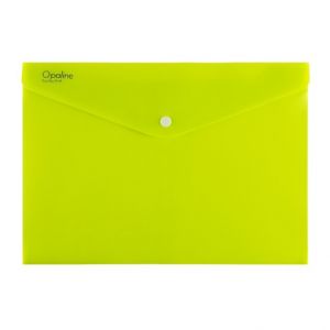 Psaníčko s drukem A4 Opaline zelená limetka