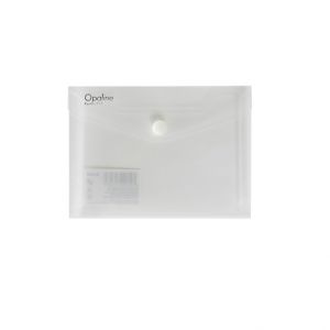 Psaníčko s drukem A6 na šířku Opaline čirá