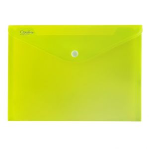 Psaníčko s drukem A5 Opaline zelená limetka