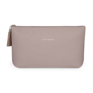 Kosmetická taška ELEGANCE MAXI Leather Mocca