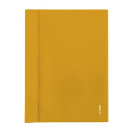 Rychlovazač A4 PVC s kapsou VERDE hořčice