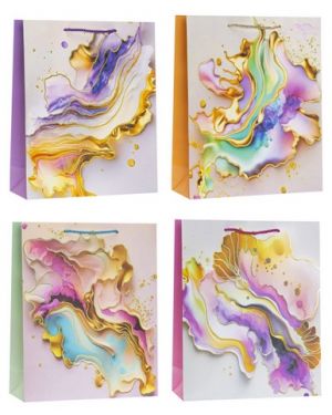 Dárková taška – Elegantní geometrický design