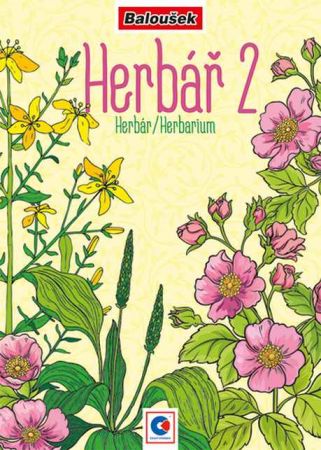 Omalovánka A5 - Herbář II. (omalovánky) / BO502 / Baloušek tisk