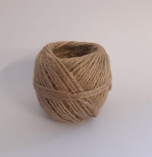 Jutový motouz 50 g, průměr 1,25 mm, návin 50 m