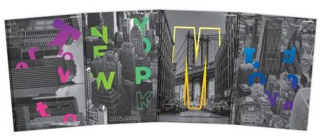 TOP 2000 - Kniha záznamní A4, TOP 2000, linkovaná