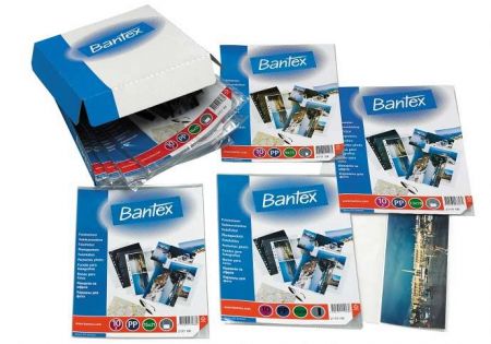 Bantex - Obal prospektový A4 Bantex, foto 9 x 13 cm, 100 my, 8 fotografií, 10 ks