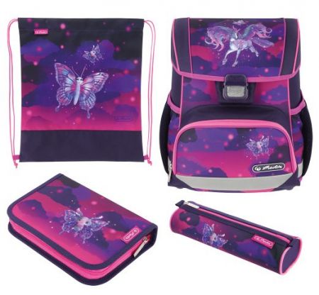 Herlitz - Taška školní Loop+, Unicorn