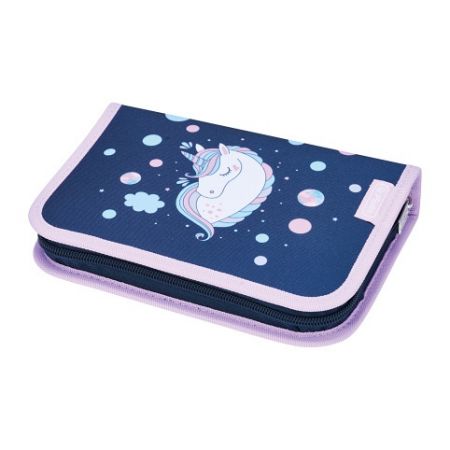 Herlitz - Penál plný Unicorn 2 chlopně