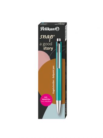 Pelikan - Pero kuličkové K10 zelené Snap Metalic