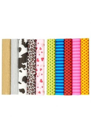 TOP 2000 - Papír krepový 25x200 cm - 10 kusů