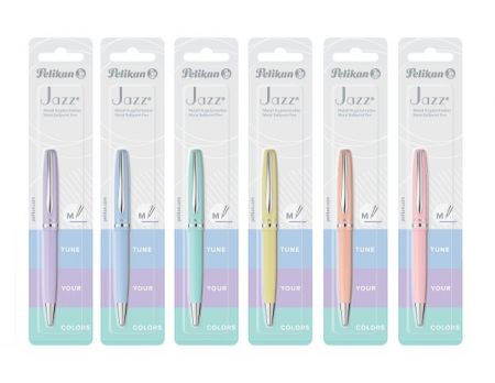Pelikan - Pero kuličkové K36 mix jazz Pastel