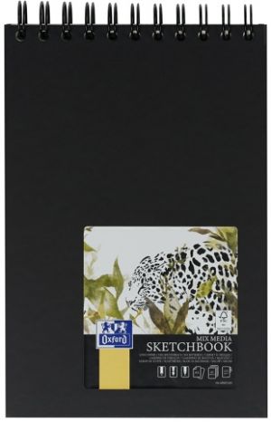 Oxford - Blok spirálový malířský Oxford A5/40 listů