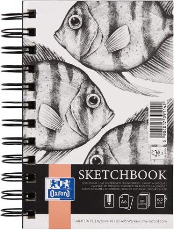 Oxford - Blok kreslicí Oxford A6/80 listů pro