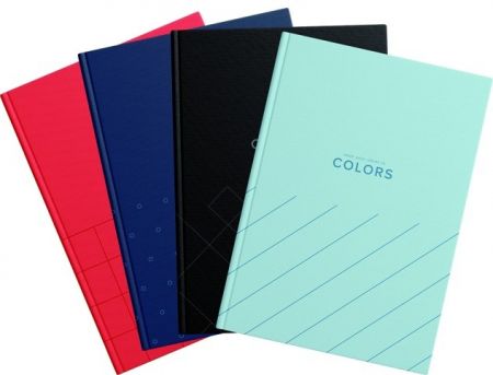 TOP 2000 - Kniha záznamní TOP 2000 Colors A5/96 listů, čtverečkovaná, mix