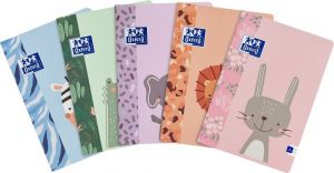 Oxford - Sešit Oxford Kids A5/16 listů, dvojitě linkovaný, mix