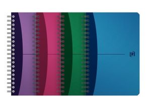 Oxford - Blok spirálový Oxford Urban 11 x 17 cm/90 listů, linkovaný, mix