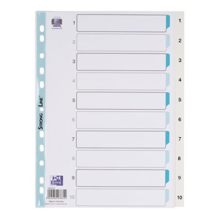 Oxford - Rozřaďovač Oxford A4/1-10 Index