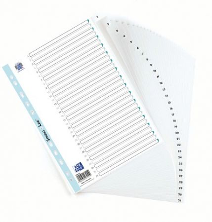 Oxford - Rozřaďovač Oxford A4/1-31 Index