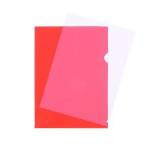 Bantex - Obal prospektový A4 Bantex červený typ L 120 my 100 ks