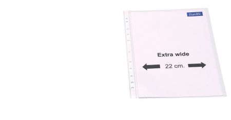 Bantex - Obal prospektový A4 rozšířený Bantex, typ U, 100 my, 50 ks