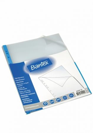 Bantex - Obal prospektový A4 Bantex, typ U, 80 my, 25 ks