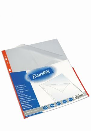 Bantex - Obal prospektový A4 Bantex, typ U, 80 my, 25 ks