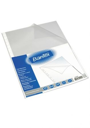 Bantex - Obal prospektový A4 Bantex, typ U, 80 my, 25 ks
