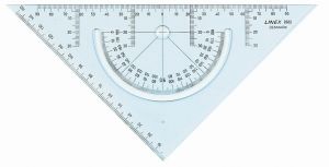 Linex - Pravítko trojúhelník LINEX 22,5 cm