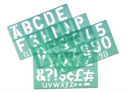 Linex - Šablona písmena 8550 LINEX