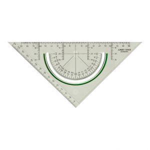 Linex - Pravítko trojúhelník LINEX Super Series 22 cm
