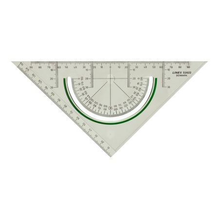 Linex - Pravítko trojúhelník LINEX Super Series 22 cm