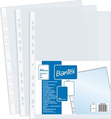 Bantex - Obal prospektový Bantex, A4/50 ks