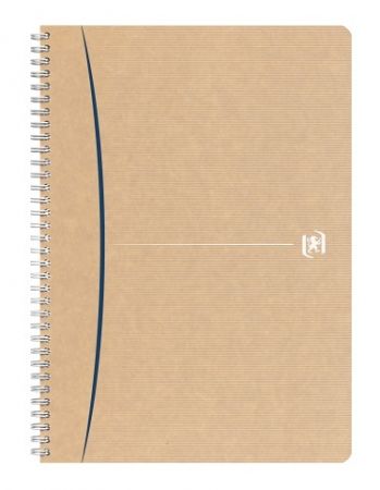 Oxford - Blok spirálový Oxford Touareg A4/90 listů linkovaný, mix