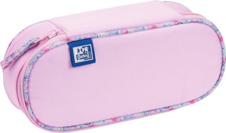 Oxford - Pouzdro Etue Oxford Flowers, růžové