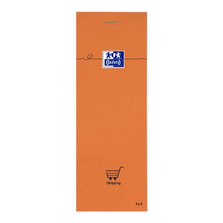 Oxford - Zápisník Oxford Orange 7,4 x 21 cm/80 listů, čtverečkovaný