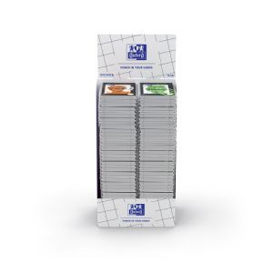 Display Oxford papírový bílý nízký