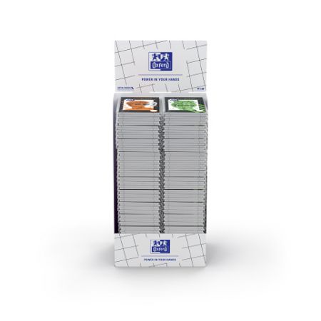 Display Oxford papírový bílý nízký