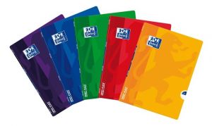 Oxford - Sešit flex Oxford A4/60 listů, linka, mix