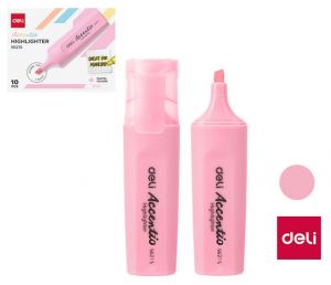 Zvýrazňovač DELI ES621S pastel růžový