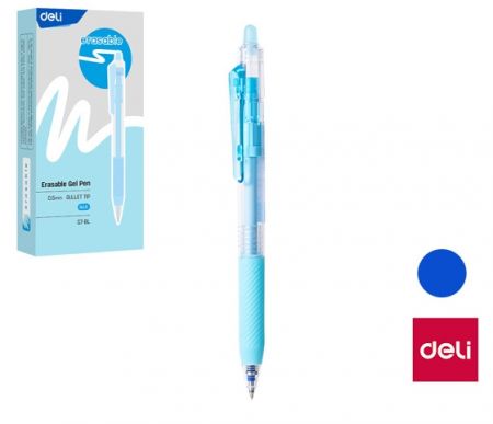 Propiska mazací gelová DELI EG7-BL modrá