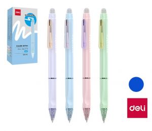 Propiska mazací gelová DELI EG667-BL modrá mix