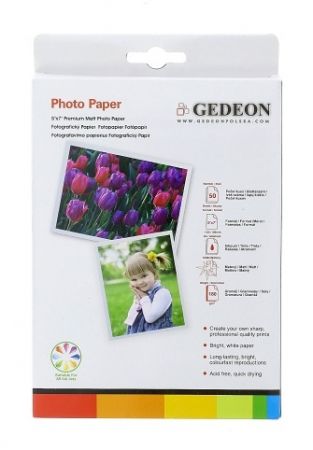 Fotogravický papír matný 180 g/m2/ 5R / 13x18cm / 50 kusů /